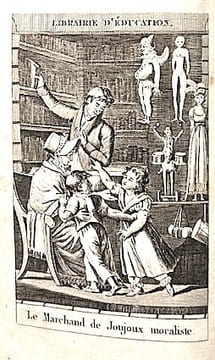 Le Cabinet des Enfans. Ou le Marchand de Joujoux Moraliste.. BLANCHARD (Pierre);