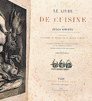 Le livre de CUISINE, comprenant la Cuisine de ménage et la Grande Cuisine.. GOUFFE (Jules);