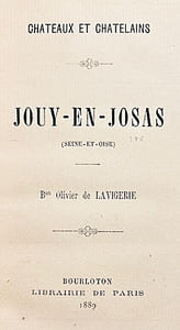 Jouy-en-Josas (Seine et Oise).