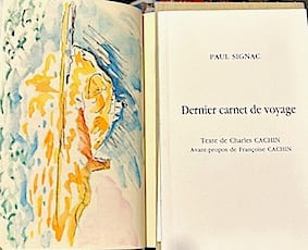 Dernier Carnet de VOYAGE. Texte de Charles Cachin.