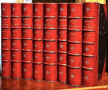 Les OEUVRES de Molière , avec Notes et variantes par Alphonse Pauly.. MOLIERE (J.-B. Poquelin);
