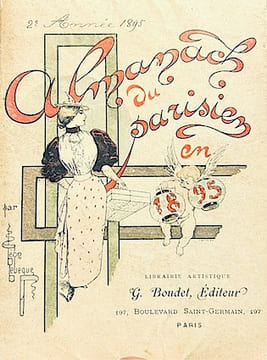 Almanach du Parisien en 1895.. LEBEGUE (Léon);