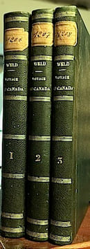 Voyage au CANADA, pendant les années 1795,1796 et 1797. Ouvrage traduit de l'anglais.. WELD (Isaac);