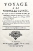 Voyage &agrave; la NOUVELLE-GUINEE, dans lequel on trouve la description des lieux, des observations physiques & morales, & des d&eacute;tails relatifs &agrave; l'Histoire ...