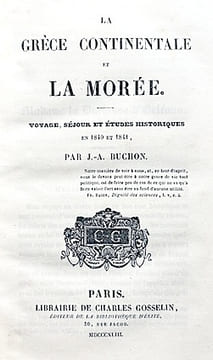 La GRECE continentale et la MORÉE.. BUCHON (J.-A.);
