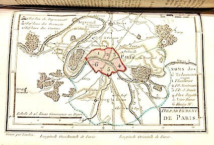 La RÉPUBLIQUE FRANÇAISE en LXXXIV départemens; Dictionnaire géographique et méthodique destiné aux administrateurs, négocians, gens d'affaire et à ...