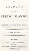An Account of the Pelew Islands.. KEATE (George);