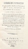 Observations sur l'exp&eacute;dition du g&eacute;n&eacute;ral Buonaparte dans le LEVANT. Consid&eacute;rations sur la probabilit&eacute; de sa r&eacute;ussite; &agrave; quoi l'on a ajout&eacute; : L'expos&eacute; ...