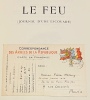Le FEU. Journal d'une escouade. Pr&eacute;face in&eacute;dite de l'auteur.. BARBUSSE (Henri);