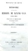 M&eacute;moire sur l'&eacute;tat actuel de la Mission du KIANG-NAN 1842-1855, suivi de Lettres relatives &agrave; l'insurrection 1851-1855.. BROULLION (R. P.);