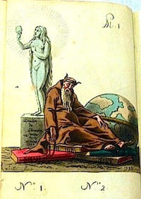 Mascarades Monastiques et Religieuses de toutes les Nations du Globe, représentées par des figures coloriées dans la plus exacte vérité, avec l'abrégé historique, chronologique et critique de chaque ordre, enrichi de notes sur l'origine de toutes ces pieuses folies; par Giacomo Carlo RABELLI.