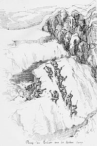 Une Excursion au MONT-BLANC.