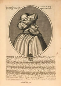 Portraits des Rois de France avec un sommaire discours contenant les principales actions de leur règne, leurs naissances, mariages, decez et autres remarques curieuses. Depuis Pharamond jusques au Roy Louis XIIII.