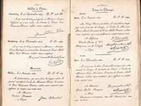 RECUEIL DE FAC-SIMILE de toutes espèces d'écritures française et anglaise &c. Pour exercer à la lecture des manuscrits et des écritures difficiles, approuvé par l'Université.