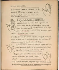 Aide-mémoire de Chirognomonie et de Chiromancie.