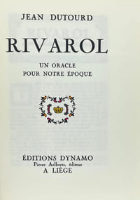 Rivarol.