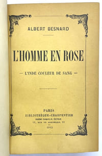 L’Homme en rose.- L’Inde couleur de sang.