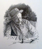 La Gardienne de l'Idole Noire. Manuscrit, lettres, jeux d'&eacute;preuves. . MAINDRON Maurice.