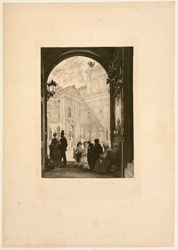 Eaux-fortes sur l'Opéra.. OPÉRA GARNIER.- RENOUARD Paul.
