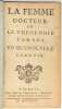 La Femme docteur ou la Théologie tombée en quenouille.. [BOUGEANT Guillaume-Hyacinthe].