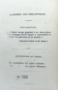 Le Légat de la vache à Colas.