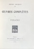Oeuvres compl&egrave;tes. . BECQUE Henry. 