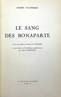 Le Sang des Bonaparte.