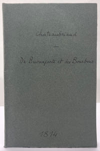 De Buonaparte, des Bourbons, et de la nécessité de se rallier à nos princes légitimes, pour le bonheur de la France et celui de l'Europe. 