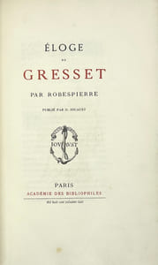 Éloge de Gresset.