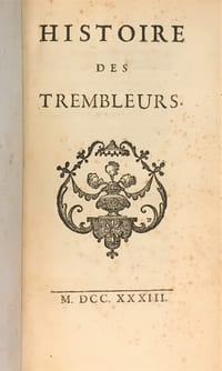 Histoire des Trembleurs.