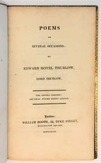Poems on several occasions.
