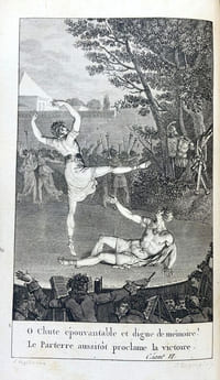 La Danse ou la Guerre des dieux de l'opéra.