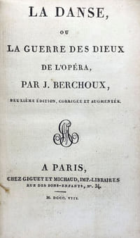 La Danse ou la Guerre des dieux de l'opéra.