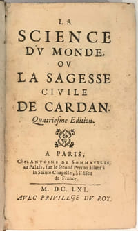 La Science du Monde ou la Sagesse civile. Quatrième édition.