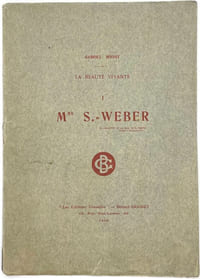 La Beauté Vivante. Mme S.-Weber.