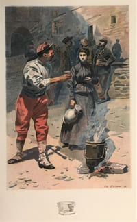 L'Attaque du moulin.