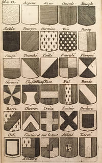 Nouveau traité de la science pratique du blason, avec l'explication des armoiries des princes, ducs et pairs.