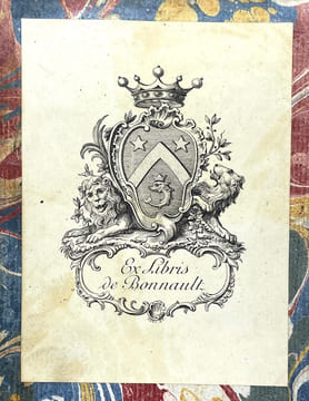 Moyens d'abus, entreprises et nullitez, du rescrit et bulle du pape Sixte Ve du nom en date du mois de septembre 1585.. [BELLOY Pierre de].