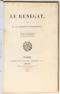 Le Renégat.