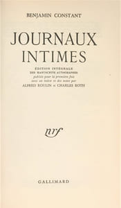 Journaux intimes. Édition intégrale des manuscrits autographes.