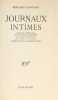 Journaux intimes. Édition intégrale des manuscrits autographes.. CONSTANT Benjamin.