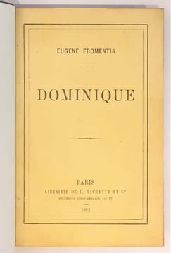 Dominique.. FROMENTIN Eugène.
