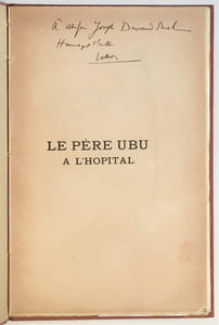 Le Père Ubu à l'hôpital.
