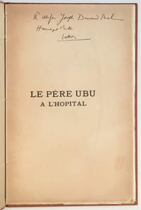 Le Père Ubu à l'hôpital.