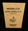 CATALOGUE GENERAL 1924  ( Aviculture ) .. NICKERL & Cie à PRAGUE / VASSAL DANIELLI & Cie Agents Généraux pour la France, 7 rue de Breteuil à PARIS ( ...