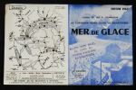 Chemin de fer à crémaillère de Chamonix Mont-Blanc au Montenvers MER DE GLACE, Saison 1965 .. anonyme