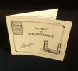 CHARIOTS ROULANTS, DIABLES  ( catalogue ) .. Ets H.C. SLINGSBY, 22-22bis rue de Chabrol à PARIS ( 10e arrdt ) 