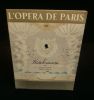 L'OPERA DE PARIS : LA FLÛTE ENCHANTEE par WOLFGANG AMADEUS MOZART .. LEHMANN Maurice / DUMESNIL René / DIRAND Maurice / SEBASTIAN George / DENTAN ...