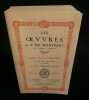 LES OEUVRES DU BIENHEUREUX DE MONTFORT, Poète Mystique et Populaire, ses Cantiques avec étude critique et notes.. FRADET R.P.F.  / GRIGNION DE MONFORT ...