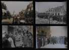 ( Photographies ) VISITE DU GÉNÉRAL DE GAULLE à CALAIS  ( Pas-de-Calais ) LE 12 AOUT 1945.. Ministère de Guerre / Direction des Services de Presse / ...